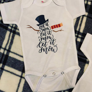 Let It Snow Onesie